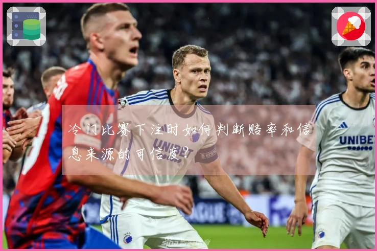 冷门比赛下注时如何判断赔率和信息来源的可信度？