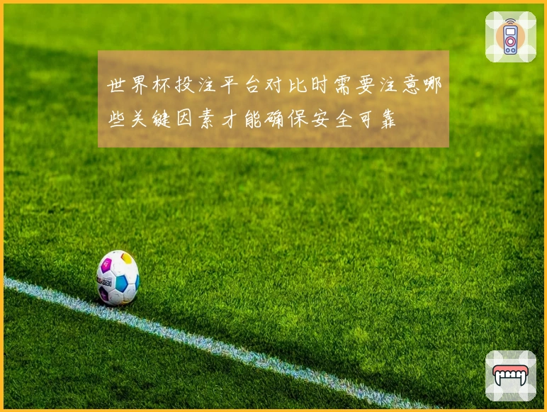 世界杯投注平台对比时需要注意哪些关键因素才能确保安全可靠