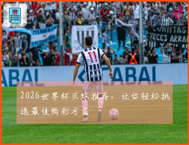 2026世界杯买球推荐，让你轻松挑选最佳购彩方式